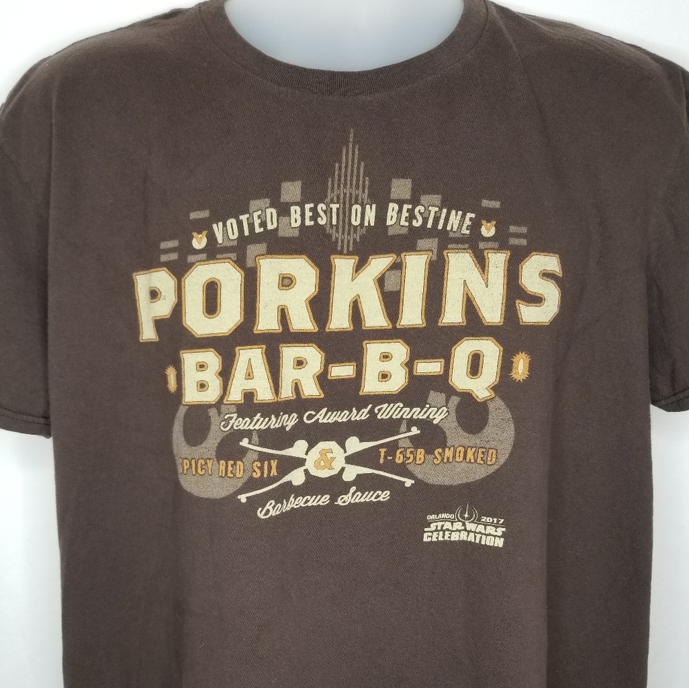 Star Wars Celebration Porkins BBQ T-Shirt XL